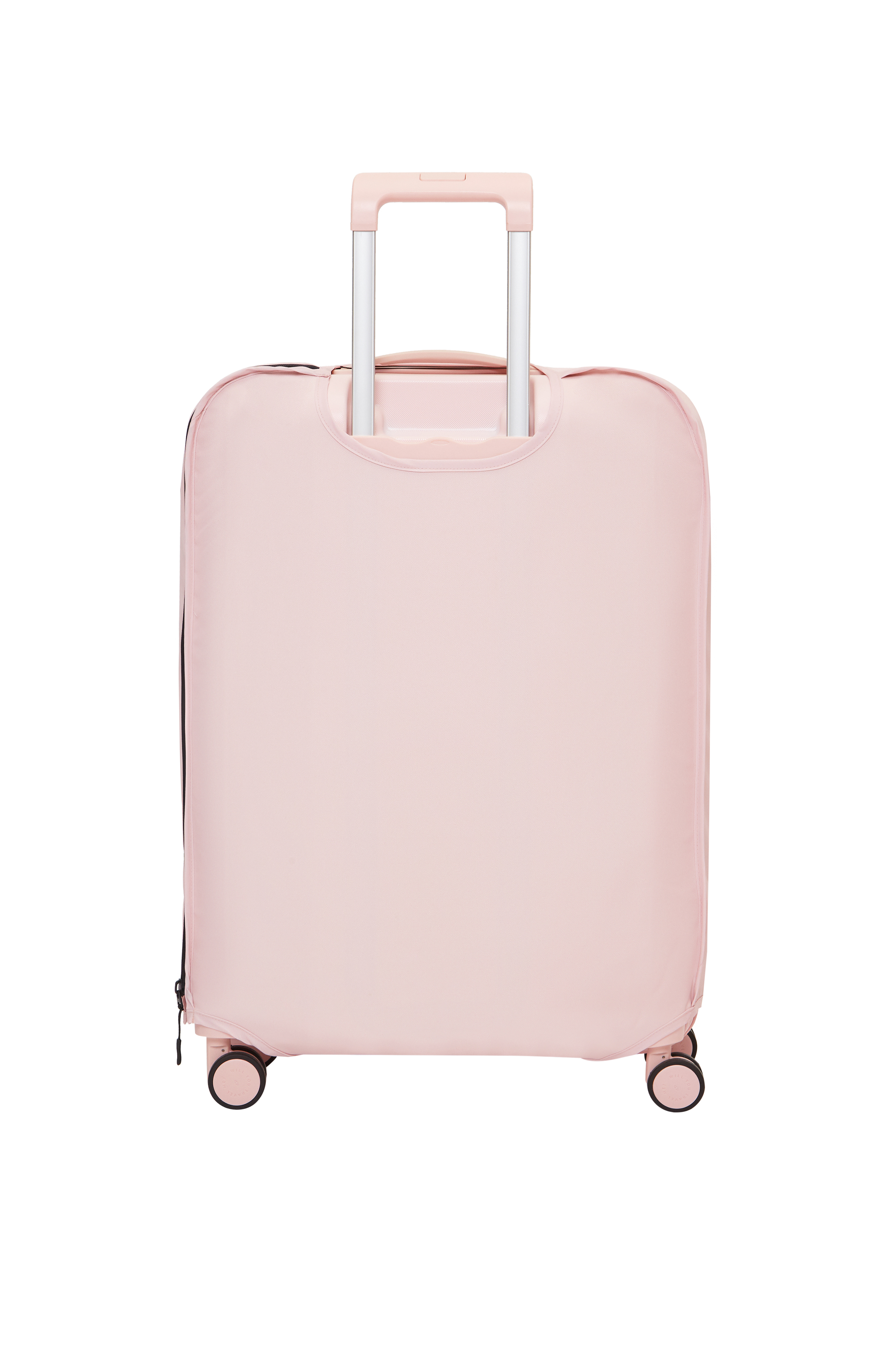 Картинка Захисний чохол для валізи ECO TRAVEL MEDIUM рожевий